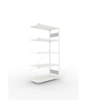 Fachbodenregal Anbauregal 2000×1000×500 mm, 230 kg Fachlast 