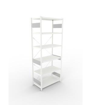 Fachbodenregal Grundregal 2500×1000×500 mm, 230 kg Fachlast 
