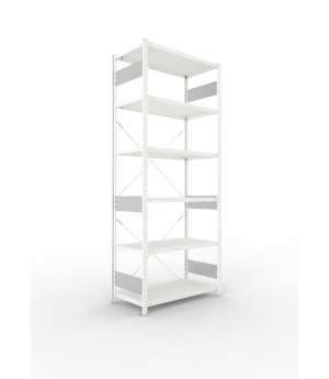 Fachbodenregal Grundregal 2500×1000×500 mm, 230 kg Fachlast 