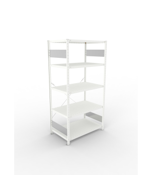 Fachbodenregal Grundregal 2000×1000×600 mm, 230 kg Fachlast 