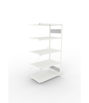 Fachbodenregal Anbauregal 2000×1000×600 mm, 230 kg Fachlast 