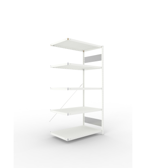 Fachbodenregal Anbauregal 2000×1000×600 mm, 230 kg Fachlast 