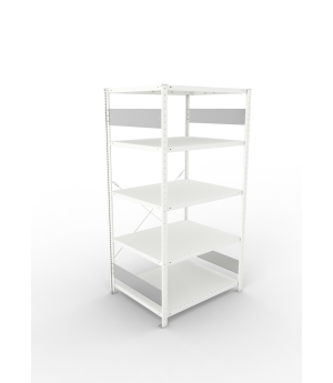 Fachbodenregal Grundregal 2000×1000×800 mm, 230 kg Fachlast 