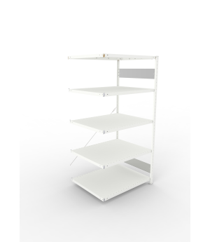 Fachbodenregal Anbauregal 2000×1000×800 mm, 230 kg Fachlast 