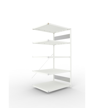 Fachbodenregal Anbauregal 2000×1000×800 mm, 230 kg Fachlast 