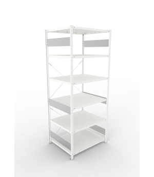 Fachbodenregal Grundregal 2500×1000×800 mm, 230 kg Fachlast 