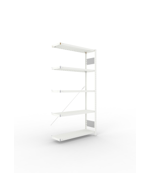 Fachbodenregal Anbauregal 2000×1000×300 mm, 230 kg Fachlast 
