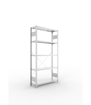 Fachbodenregal Grundregal 2000×1000×300 mm, 230 kg Fachlast 