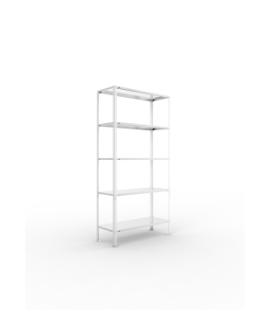 Fachbodenregal Grundregal 2000×1000×400 mm, 80 kg Fachlast –