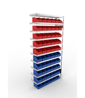 Fachbodenregal Anbauregal 2000×1000×300 mm, 100 kg Fachlast 