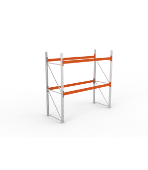 Palettenregal Grundregal 2700×2700×1100 mm, 9 Stellplätze, 2