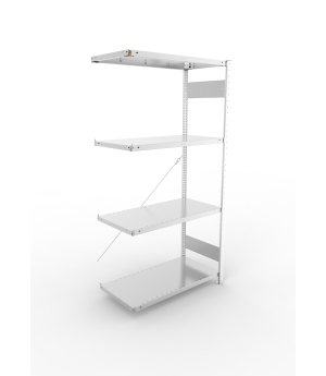 Fachbodenregal Anbauregal 2000×1000×500 mm, 150 kg Fachlast 