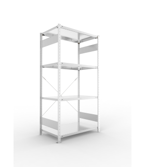 Fachbodenregal Grundregal 2000×1000×600 mm, 150 kg Fachlast 