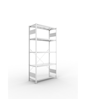 Fachbodenregal Grundregal 2000×1000×400 mm, 150 kg Fachlast 