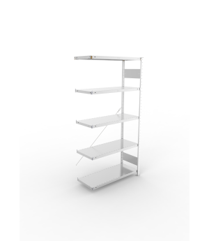 Fachbodenregal Anbauregal 2000×1000×400 mm, 150 kg Fachlast 