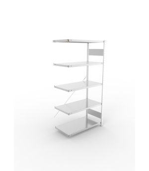 Fachbodenregal Anbauregal 2000×1000×500 mm, 150 kg Fachlast 