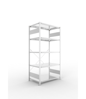 Fachbodenregal Grundregal 2000×1000×600 mm, 150 kg Fachlast 