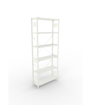 Fachbodenregal Grundregal 2500×1000×300 mm, 150 kg Fachlast 