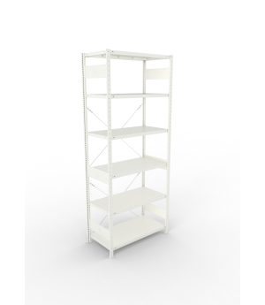 Fachbodenregal Grundregal 2500×1000×500 mm, 150 kg Fachlast 