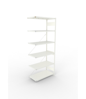 Fachbodenregal Anbauregal 2500×1000×500 mm, 150 kg Fachlast 
