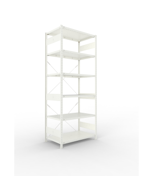 Fachbodenregal Grundregal 2500×1000×600 mm, 150 kg Fachlast 