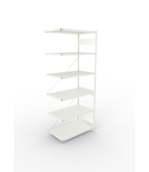 Fachbodenregal Anbauregal 2500×1000×600 mm, 150 kg Fachlast 