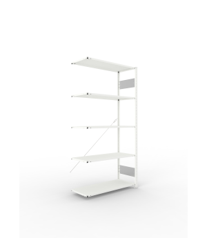 Fachbodenregal Anbauregal 2000×1000×400 mm, 80 kg Fachlast –