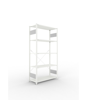 Fachbodenregal Grundregal 2000×1000×400 mm, 80 kg Fachlast –