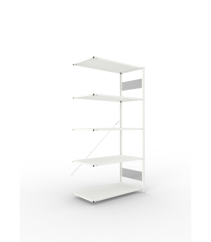 Fachbodenregal Anbauregal 2000×1000×500 mm, 80 kg Fachlast –