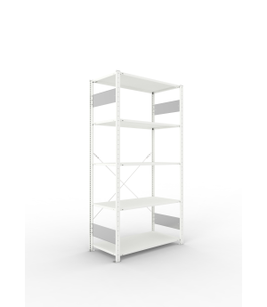 Fachbodenregal Grundregal 2000×1000×500 mm, 80 kg Fachlast –