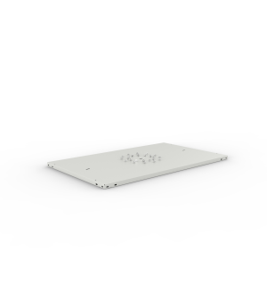 Abdeckboden 1000×600 mm RAL 7035 COMPACT mit Schrauben – MET