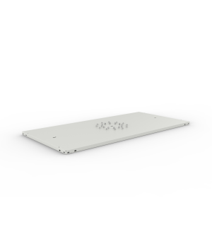 Abdeckboden COMPACT 1250 x 600 mm RAL 7035 mit Schrauben – M
