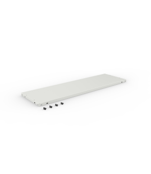 Abdeckboden CLIP COMPACT 1000 x 300 mm RAL 7035 mit Trägern 