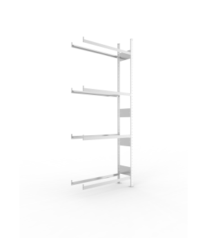 Felgenregal S3 CLIP Anbauregal 2000x1300x300 verzinkt – META