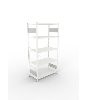 Fachbodenregal Grundregal 2000×1000×500 mm, 150 kg Fachlast 