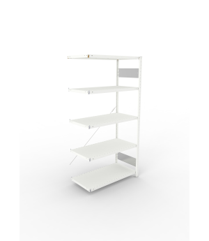 Fachbodenregal Anbauregal 2000×1000×500 mm, 150 kg Fachlast 