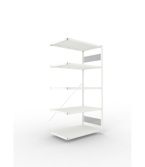 Fachbodenregal Anbauregal 2000×1000×600 mm, 150 kg Fachlast 