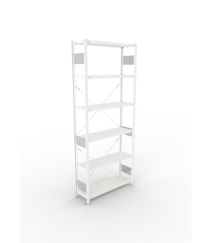 Fachbodenregal Grundregal 2500×1000×300 mm, 150 kg Fachlast 