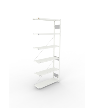Fachbodenregal Anbauregal 2500×1000×300 mm, 150 kg Fachlast 