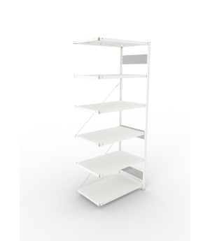 Fachbodenregal Anbauregal 2500×1000×600 mm, 150 kg Fachlast 