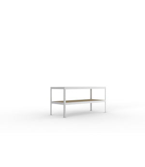 Packtisch 970×2000×800 mm, 400 kg Fachlast – META