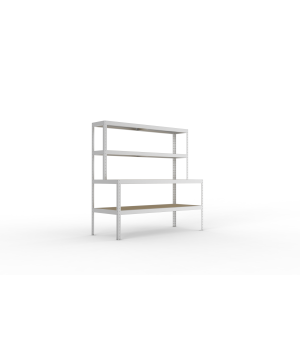 Packtisch 1970×2000×800 mm, 400 kg Fachlast – META