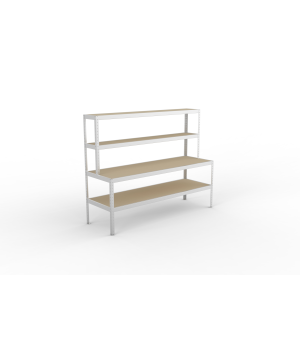 Weitspannregal Komplettregal 1970×2500×800 mm, 400 kg Fachla