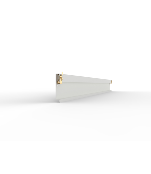 Schüttgutleiste CLIP 1000 mm RAL 7035 – META