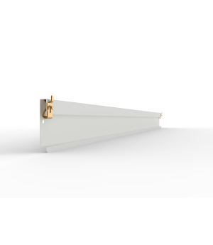 Schüttgutleiste CLIP 1300 mm RAL 7035 – META