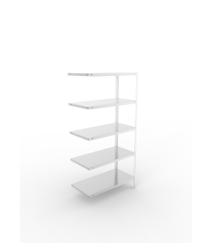 Fachbodenregal Anbauregal 2000×1000×500 mm, 150 kg Fachlast 