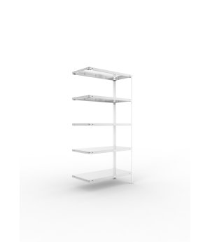 Fachbodenregal Anbauregal 2000×1000×500 mm, 150 kg Fachlast 