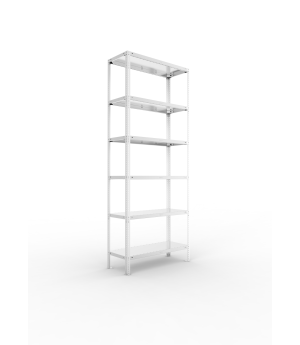 Fachbodenregal Grundregal 2500×1000×400 mm, 150 kg Fachlast 