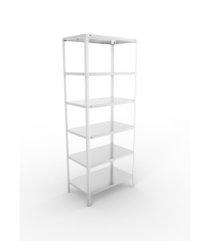 Fachbodenregal Grundregal 2500×1000×600 mm, 150 kg Fachlast 