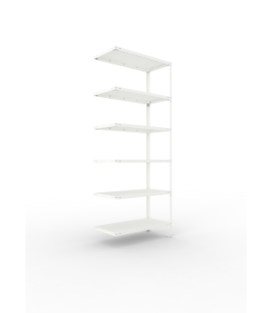 Fachbodenregal Anbauregal 2500×1000×500 mm, 150 kg Fachlast 